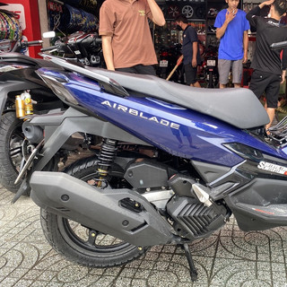 Phuộc RCB C đen ti vàng cho AirBlade
