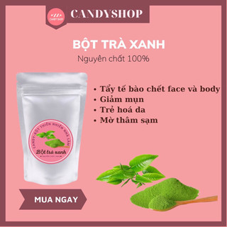 100gr Bột trà xanh nguyên chất 100% từ lá trà xanh