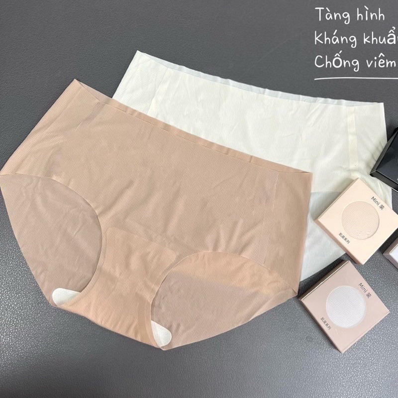 Set 6 Quần Lót Nữ Su Thạch Băng Lụa Kháng Khuẩn Tàng Hình Kèm Hộp YoRa Underwear