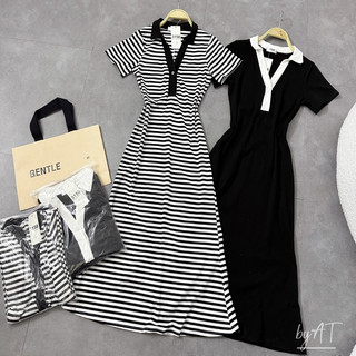 Váy polo cổ khuy