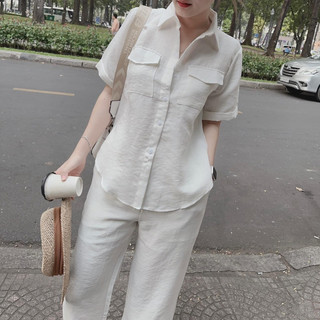 BỘ SƠ MI ĐŨI TÚI NGỰC