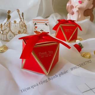 Combo 50, 100 hộp quà cưới, quà tặng hình lục giác
