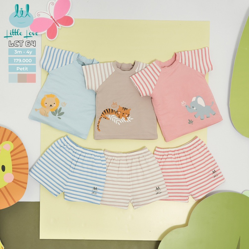 Bộ cộc hãng Lil cho bé trai bé gái
