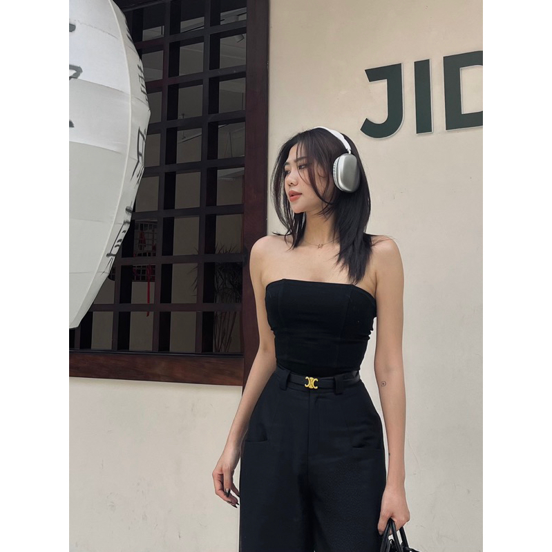 áo cúp ngực ôm sát thiết kế độc quyền không lo tuột dáng dài chất liệu cotton co giãn 4 chiều không có mút tôn dáng | BigBuy360 - bigbuy360.vn