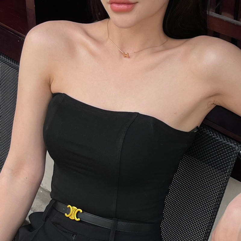 áo cúp ngực ôm sát thiết kế độc quyền không lo tuột dáng dài chất liệu cotton co giãn 4 chiều không có mút tôn dáng | BigBuy360 - bigbuy360.vn