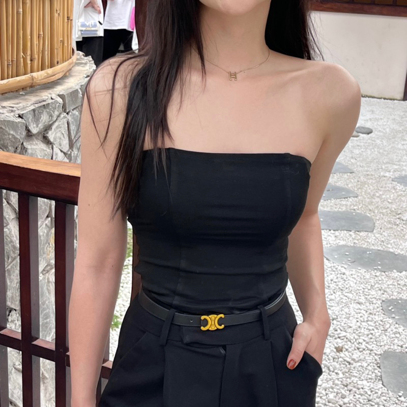 áo cúp ngực ôm sát thiết kế độc quyền không lo tuột dáng dài chất liệu cotton co giãn 4 chiều không có mút tôn dáng | BigBuy360 - bigbuy360.vn