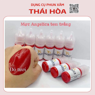 Mực angelica tem trắng chính hãng nhập khẩu 10ml | thái hoà dcpx