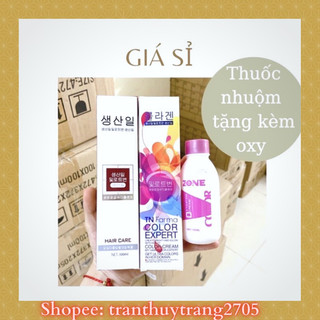 13 bộ thuốc nhuộm tóc đủ màu