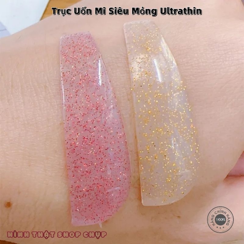 Trục Uốn Mi Silicon Pha lê Mỏng cao cấp siêu bám da_Nâng mi bay dành cho mi thật ngắn