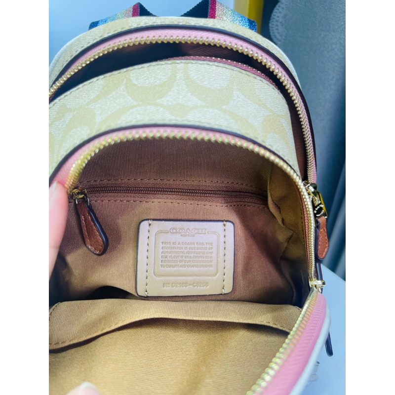 Balo mini CO**ACH with Pear Da thật