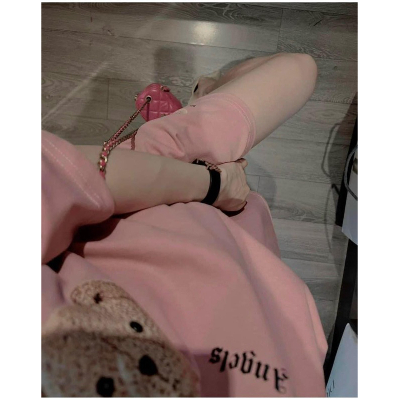 SET BỘ THỂ THAO IN GẤU HỒNG