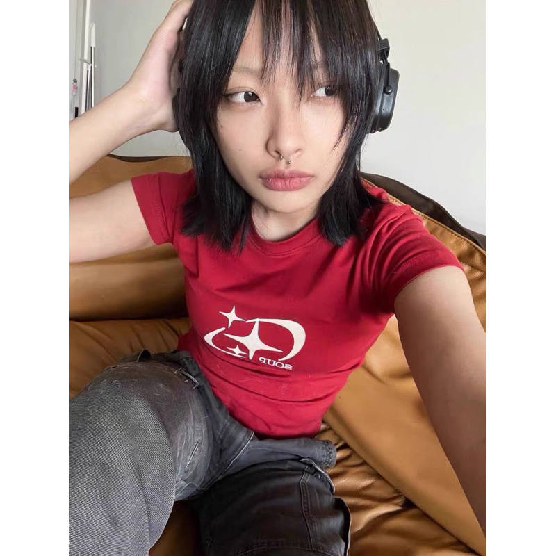 ÁO THUN BABY TEE BLING Y2K