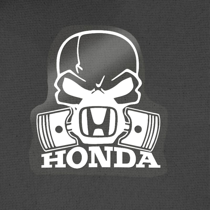 HÌNH Decal Tem  STICKER  LOGO KIỂU CHỮ Honda  trang trí dán XE MÁY phong cách cực ngầu