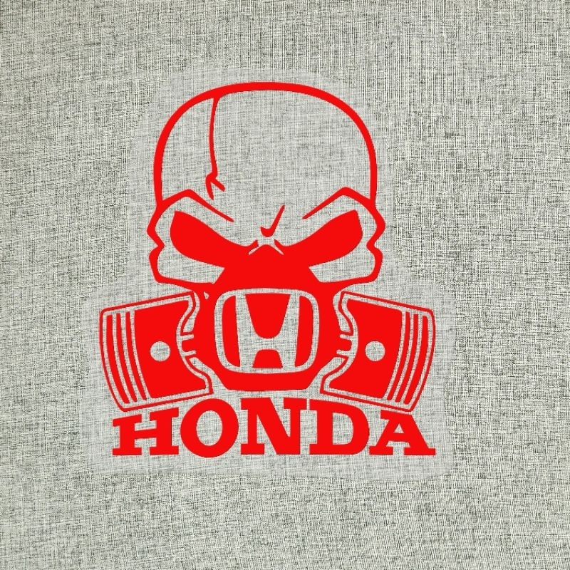 HÌNH Decal Tem  STICKER  LOGO KIỂU CHỮ Honda  trang trí dán XE MÁY phong cách cực ngầu