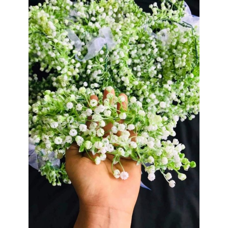 set nguyên liệu làm vòng hoa đội đầu cô dâu, chụp ảnh kỷ yếu