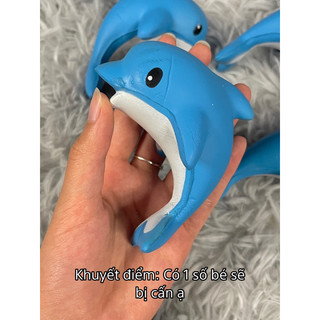Squishy Cá Heo Xanh