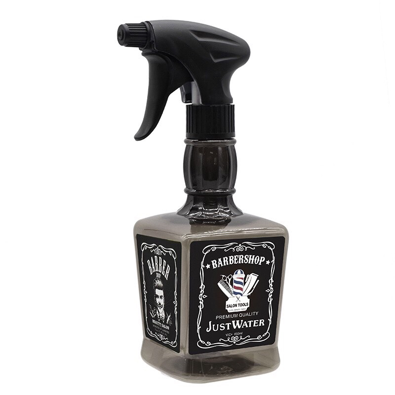 Bình Xịt Nước Cắt Tóc 600ml Mẫu Chai Vuông Mới - HSB052