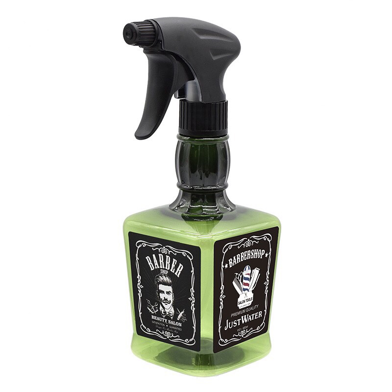 Bình Xịt Nước Cắt Tóc 600ml Mẫu Chai Vuông Mới - HSB052
