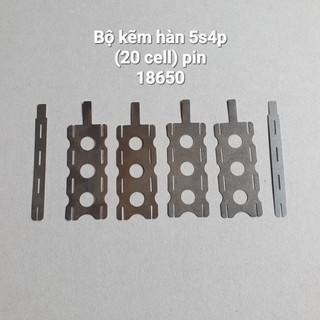 Kẽm hàn cell pin 18650 cho vỏ 20 cell