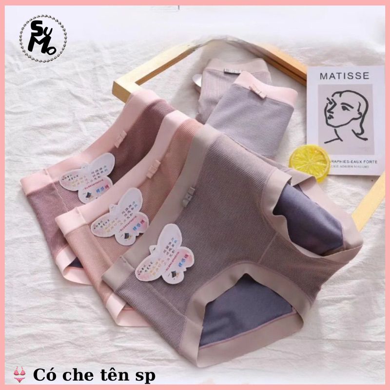 Quần lót nữ kẻ  chất cotton co giãn 4 chiều, đáy lót cotton thông hơi kháng khuẩn. Phom 40-58kg.