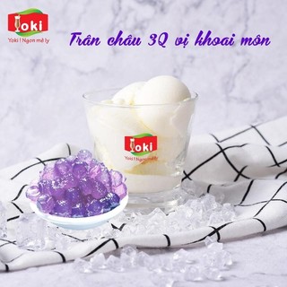 Yoki Trân châu 3Q vị khoai môn dai, giòn, thơm ngon 500g-1kg-2kg