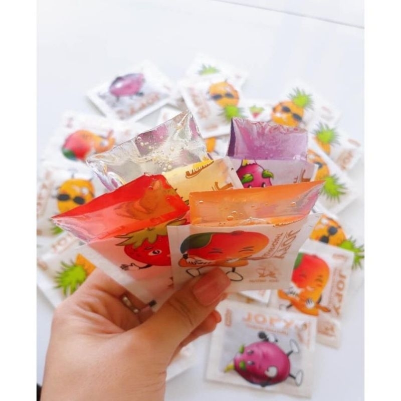 1 cái thạch rau câu zai zai