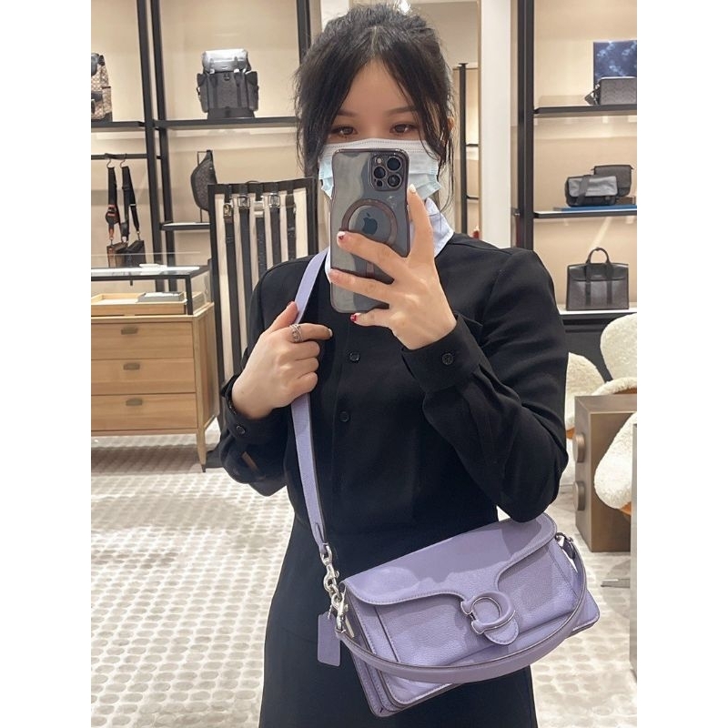 C0ach Tabby Shoulder Bag 26 CH735 da mịn cực sang