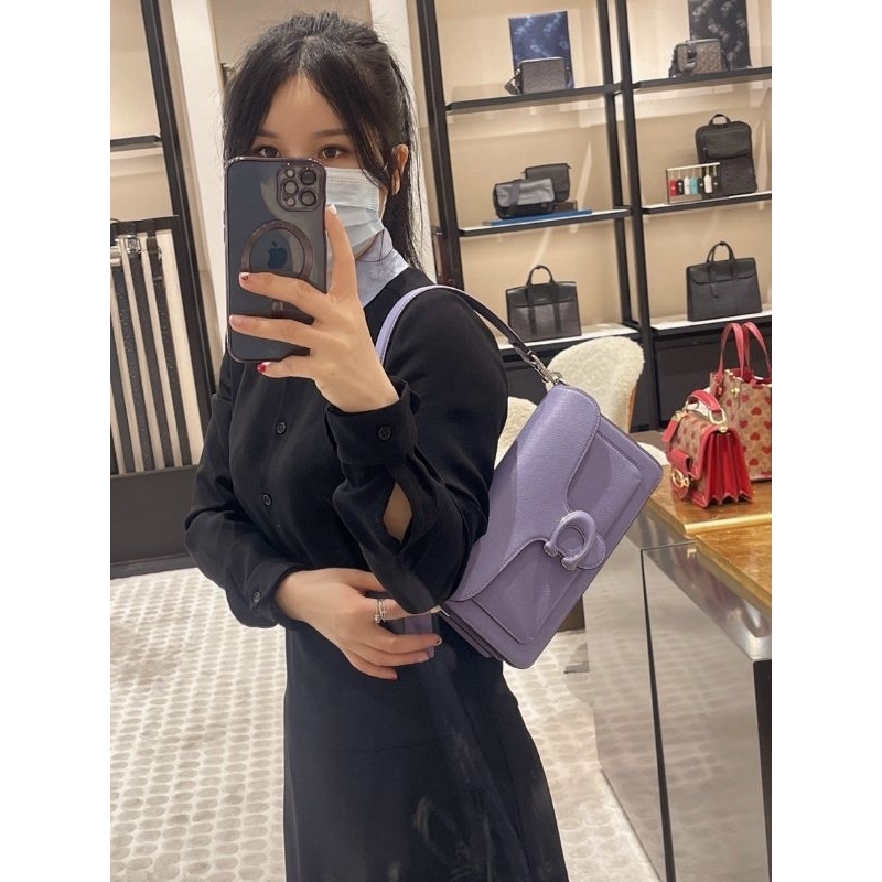 C0ach Tabby Shoulder Bag 26 CH735 da mịn cực sang