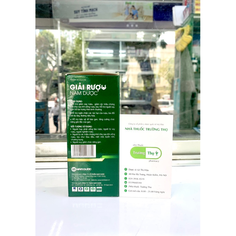 Giải Rượu Nam Dược