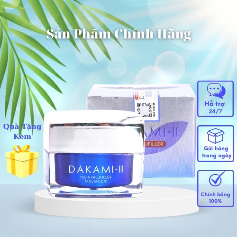 Kem Dakami II - Dưỡng Trắng Da Mờ Nám Phục Hồi Da
