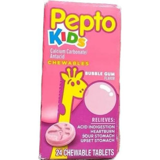 Viên nhai tiêu hóa Pepto Kids chuẩn mỹ cho bé