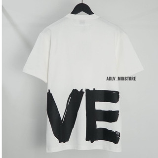 Áo Thun Burberry Love Print Unisex Nam Nữ Form Rộng.