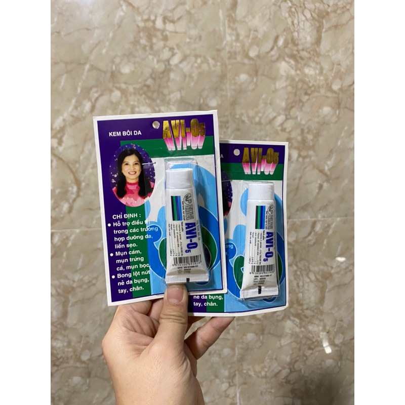 Kem Bôi Da Avi O5 Avio5 Dưỡng Da Mụn, Mụn Bọc, Mụn Trứng Cá, Mụn Cám, Nứt Nẻ Chân Tay