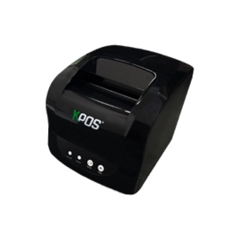 Máy in tem mã vạch KPOS 365B qua điện thoại và máy tính qua các App Bán hàng. Dùng cho các cửa hàng, kho…