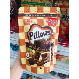 Snack nhân socola vị hazelnut Oishi Pillows