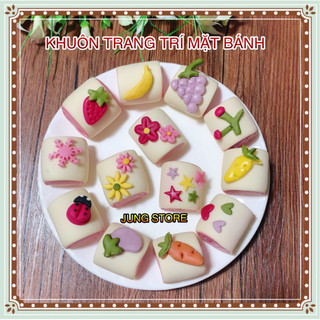 Khuôn làm bánh tạo hình trang trí mặt bánh bao, bánh trôi, bánh mì