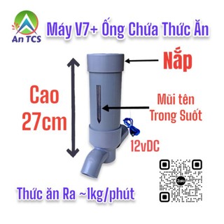 Máy cho cá gà pet ăn V7 ( An TCS )