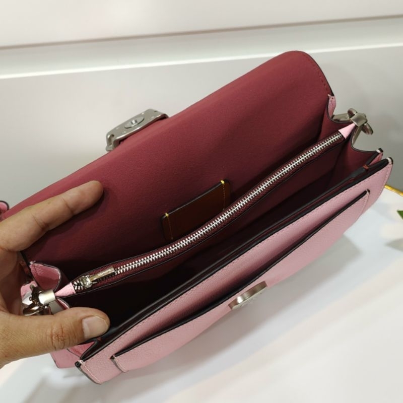 🍀C0ach Tabby Shoulder Bag 26 CH735 🍀da thật sang xịn