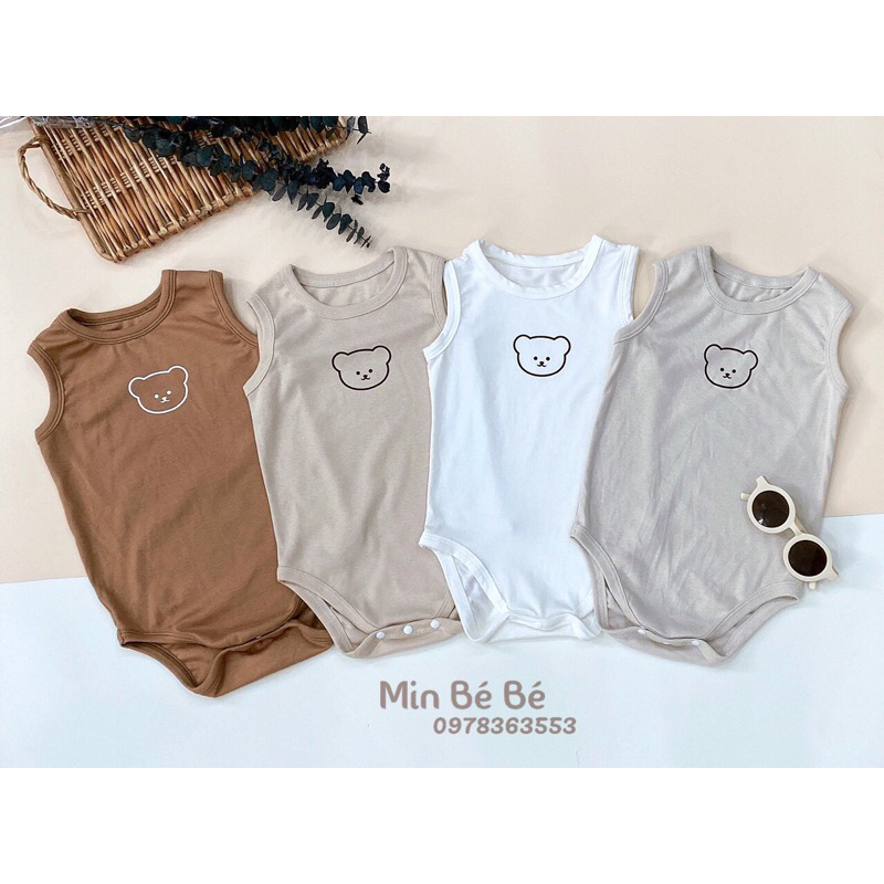 Bodysuit sát nách cho bé 0-2 tuổi