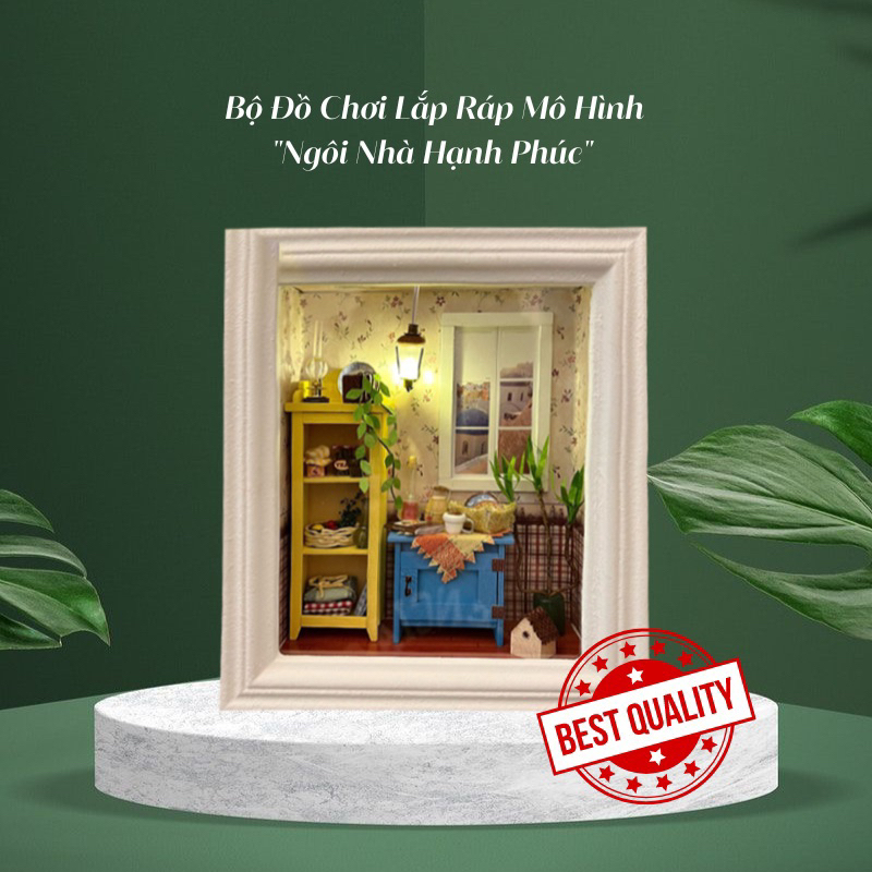 MÔ HÌNH LẮP RÁP NGÔI NHÀ HẠNH PHÚC 1