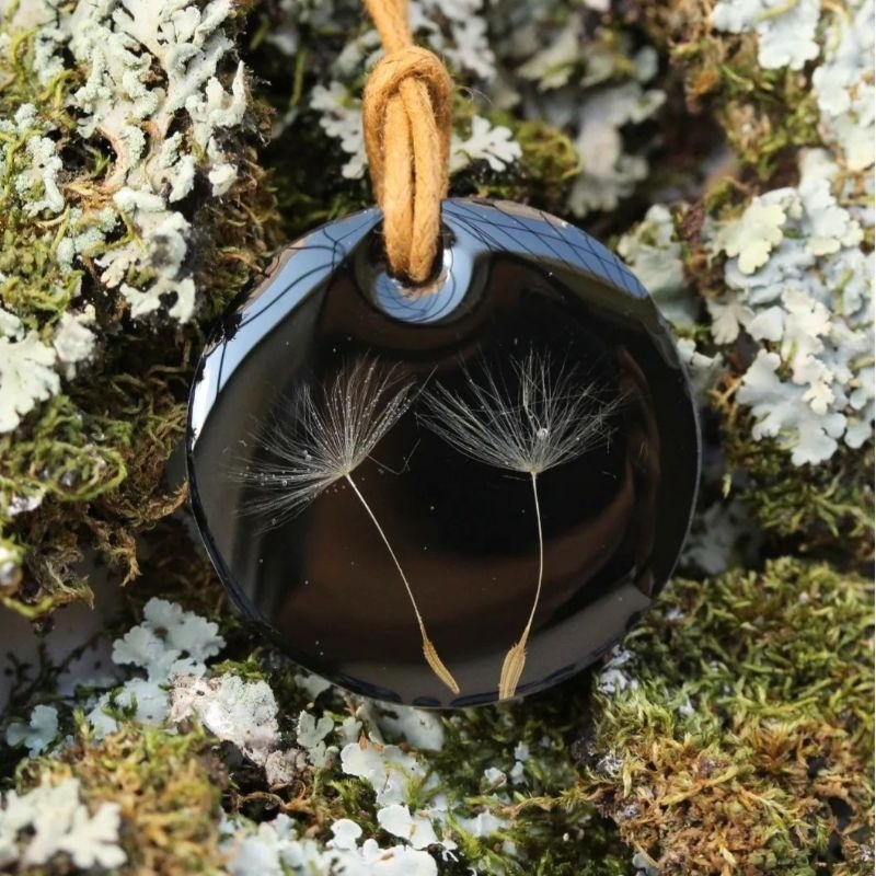 Cánh hoa bồ công anh dùng trong resin handmade