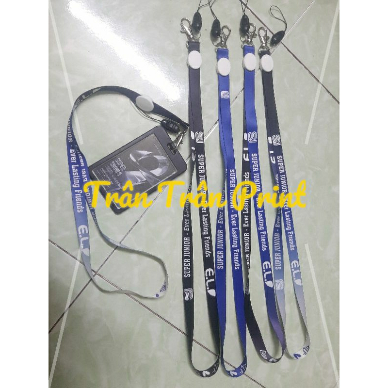 Dây đeo thẻ Super Junior, strap super Junior