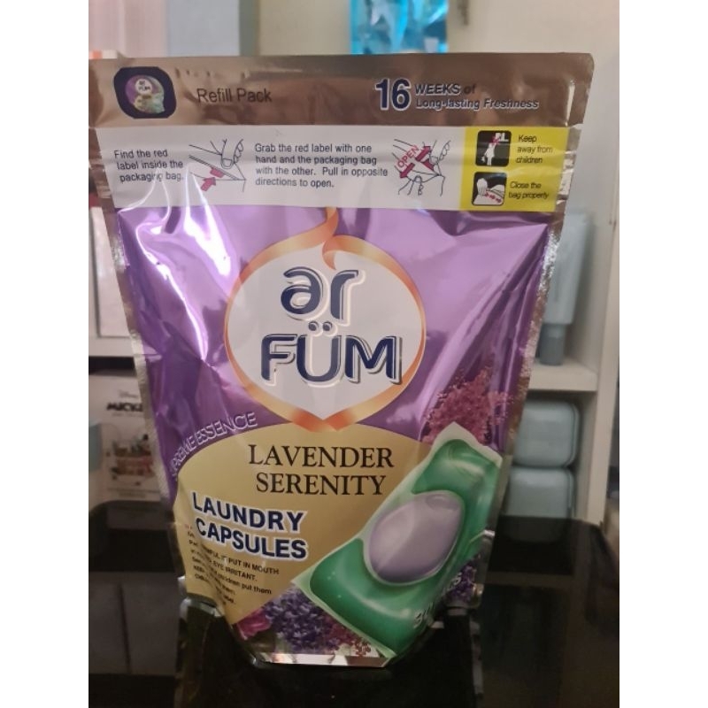 Túi viên giặt xả tiện lợi arFum hương hoa công nghệ Nhật Bản (30 viên)