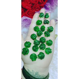 Lẻ charm hồ ly cẩm thach xuyên tâm thiên nhiên