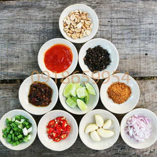 Chén bánh bèo không chấm chân 7cm - chén chấm - đựng gia vị - nước mắm - muối tiêu - màu kem - gốm xưa lái thiêu