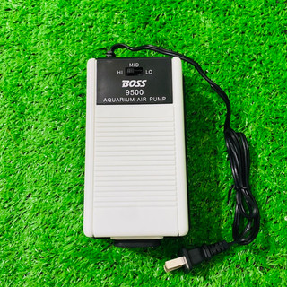 MÁY OXY 2 VÒI SIÊU ÊM CHO HỒ CÁ - BOSS 9500