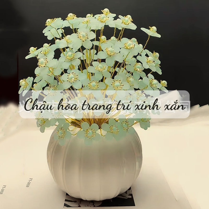Cánh hoa nhựa set 50c làm hoa handmade, cánh cúc daisy mới