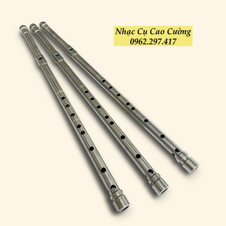 Sáo Inox C5 Cao Cấp Âm Chuẩn Nhạc Cụ Cao Cường