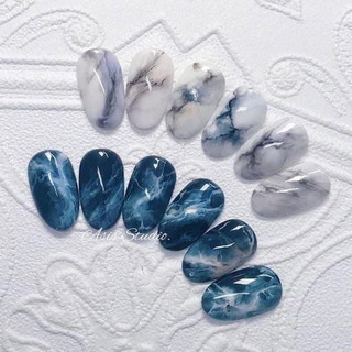 Set chấm bi 5 cây trang trí móng nail