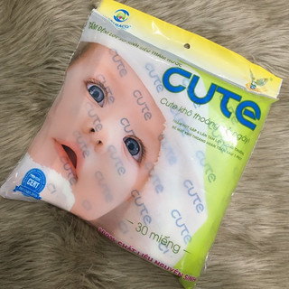 Tấm lót sơ sinh cute - tả lót sơ sinh bịch 30 miếng-50 miếng